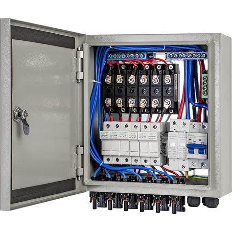 solar panel electrical box|combiner boxes for solar systems.